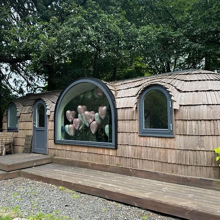 Luxury Woodland Lodge Retreat At Culdees Castle Crieff Ngoại thất bức ảnh